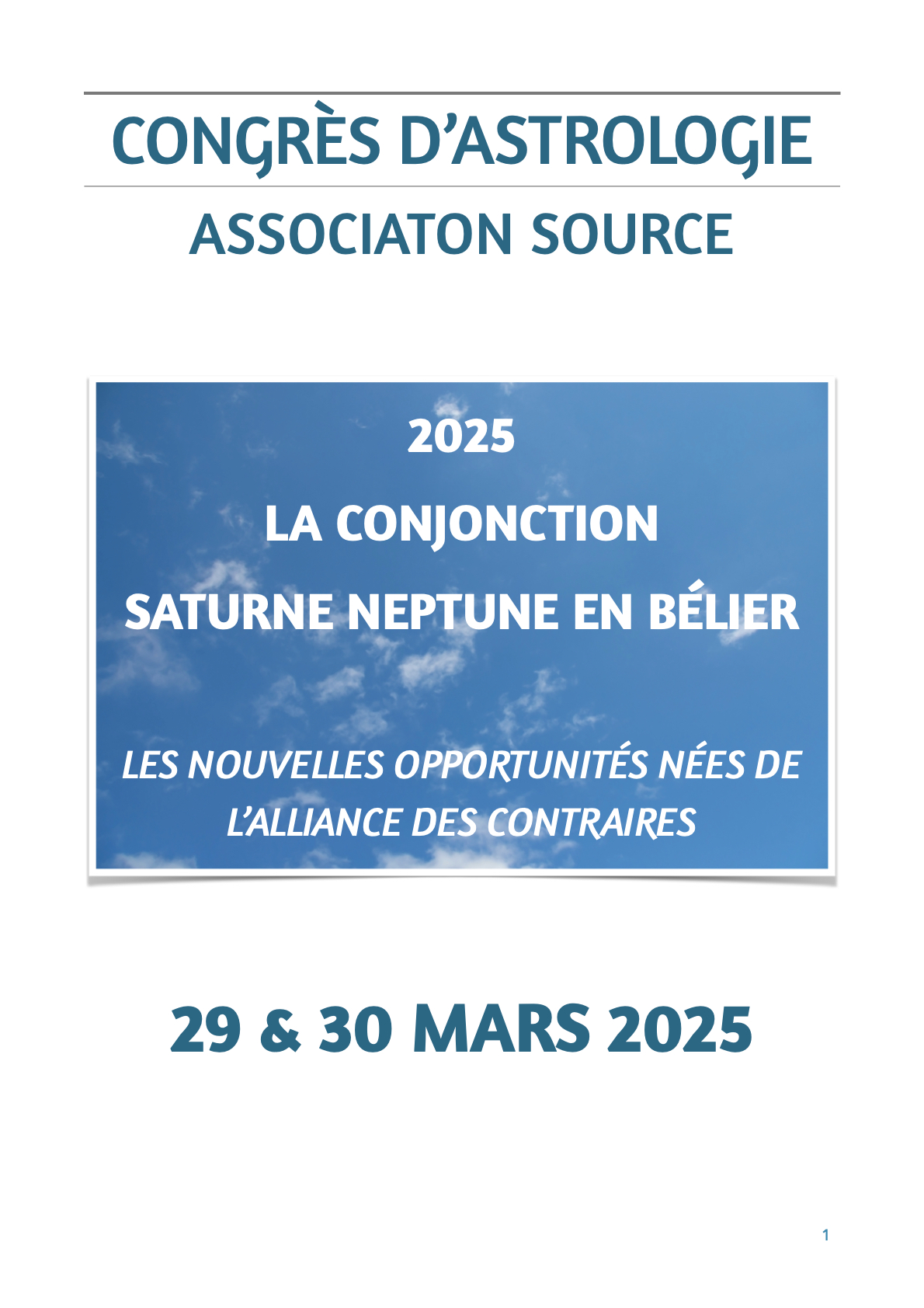 Congrès d'astrologie 29 et 30 mars 2025.1